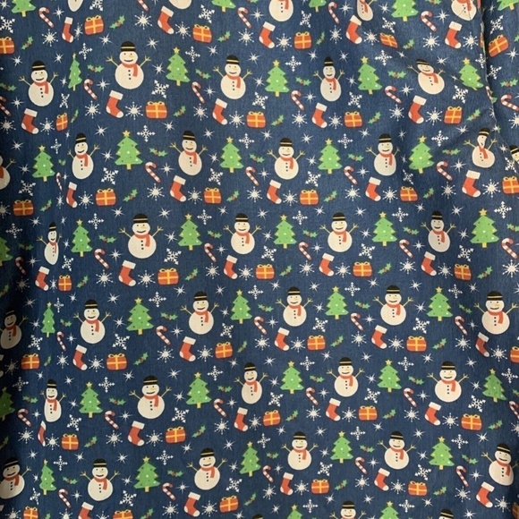 Simon Banks Men's Christmas Button Down Shirt - Picture 11 of 13